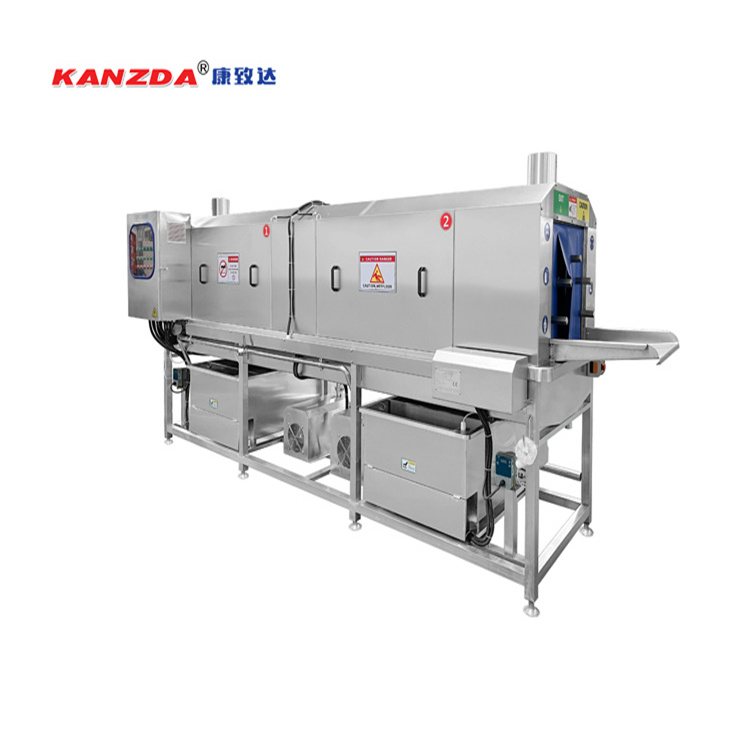 Milk products transport bucket washer