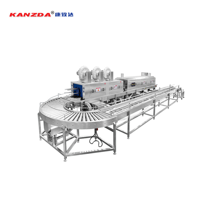 Poultry box washing machine